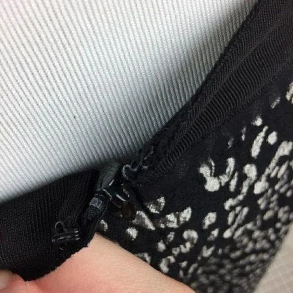 Ann Taylor Pencil skirt 6 wool blend Animal Print - Picture 7 of 9